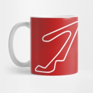 Misano World Circuit Marco Simoncelli [outline] Mug